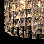 Потолочный светильник круглый с прозрачными подвесками Lunet варинант исполнения - 16 | Loft Concept в Самаре