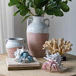 Статуэтка голубой рак с белой раковиной Marine Accessories варинант исполнения - 7 | Loft Concept в Самаре