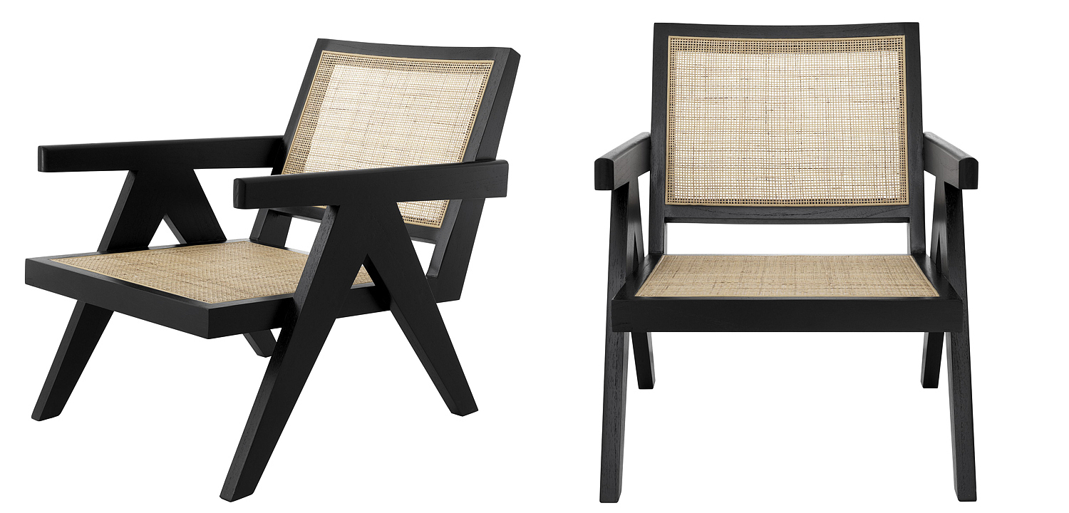 Кресло Eichholtz Chair Aristide black Кресло Eichholtz Chair Aristide black - Loft-Concept в Самаре