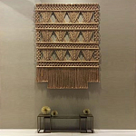 Панно Макраме коричневый цвет  варинант исполнения - 5 | Loft Concept в Самаре