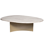 Стол журнальный овальный с контрастным основанием Subsequence варинант исполнения - 2 | Loft Concept в Самаре