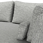 Мебельная ткань Шенилл серый цвет 138 см T4-34 варинант исполнения - 9 | Loft Concept в Самаре