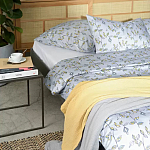 Постельное белье из сатина с рисунком 200х220 см Aurora Allure Sprout варинант исполнения - 4 | Loft Concept в Самаре