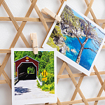 Рамка для фотографий из бамбука Bamboo Decor варинант исполнения - 5 | Loft Concept в Самаре