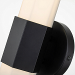 Бра для ванных комнат вертикальное с длинным белым матовым плафоном в форме шестиугольника на круглом основании Hinkley варинант исполнения - 2 | Loft Concept в Самаре