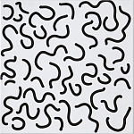 Плитка с узором Червячки варинант исполнения - 2 | Loft Concept в Самаре