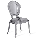 Прозрачный стул серый LOUIS GHOST CHAIR Grey варинант исполнения - 1 | Loft Concept в Самаре