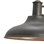 Бра настенное с куполообразным плафоном на регулируемом кронштейне Gray Horizon  варинант исполнения - 1 | Loft Concept в Самаре