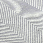 Плед из шерсти мериноса серого цвета 130×180 см Gray Waves варинант исполнения - 3 | Loft Concept в Самаре