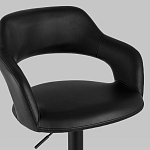 Барный стул черного цвета Strohach варинант исполнения - 7 | Loft Concept в Самаре