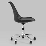 Офисный стул на металлическом основании EGGERY Black варинант исполнения - 2 | Loft Concept в Самаре