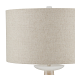 Настольная лампа на конусовидном корпусе с чашей и с тканевым абажуром Daydreaming варинант исполнения - 2 | Loft Concept в Самаре