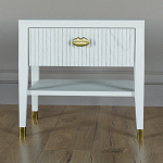 Прикроватная тумбочка с ящиком Elsa Dreams White варинант исполнения - 5 | Loft Concept в Самаре