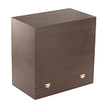 Часы настольные из натурального камня Малахит с декором в виде орла в подарочной коробке Eagle Stone Clock варинант исполнения - 5 | Loft Concept в Самаре