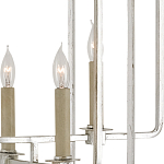 Люстра серебряная из пересекающихся прямоугольных элементов Intersecting Rectangles  варинант исполнения - 1 | Loft Concept в Самаре