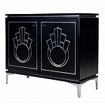 Черный комод в стиле арт-деко Luciano варинант исполнения - 2 | Loft Concept в Самаре