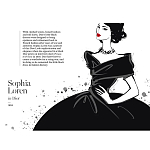 Megan Hess. Te Lttle Blk Dess варинант исполнения - 6 | Loft Concept в Самаре