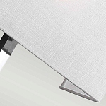 Бра с прямоугольным тканевым абажуром белого цвета Feiss варинант исполнения - 4 | Loft Concept в Самаре