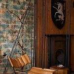 Обои ручная роспись Braganza Standard colourway on dyed paper варинант исполнения - 2 | Loft Concept в Самаре