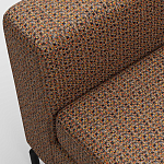 Мебельная ткань Шенилл терракотовый цвет 142 см T4-58 варинант исполнения - 8 | Loft Concept в Самаре