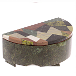 Шкатулка с зеркалом из натуральных камней Stone Casket варинант исполнения - 2 | Loft Concept в Самаре