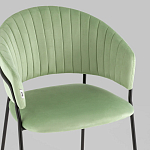 Стул в велюре фисташкового цвета Horizon варинант исполнения - 6 | Loft Concept в Самаре