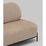 Диван Стоун велюр рельефный бежевый варинант исполнения - 3 | Loft Concept в Самаре