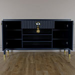 Комод-буфет Elsa Dreams Blue с открытыми полками   варинант исполнения - 3 | Loft Concept в Самаре