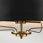 Подвесной светильник с конусовидным металлическим абажуром черного цвета Kichler варинант исполнения - 15 | Loft Concept в Самаре