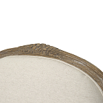 Кресло Ava Classical Armchair beige flax варинант исполнения - 5 | Loft Concept в Самаре