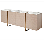 Комод с мраморной столешницей Uniqueness Marble варинант исполнения - 1 | Loft Concept в Самаре