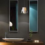 Подвесные светильники в виде белой посуды Flower Reversal варинант исполнения - 3 | Loft Concept в Самаре