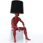 Лампа MALE MANNEQUIN LAMP с абажуром варинант исполнения - 1 | Loft Concept в Самаре