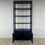 Стеллаж со стеклянными полками Elsa Dreams Blue варинант исполнения - 4 | Loft Concept в Самаре