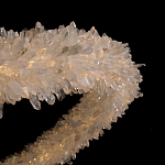 Люстра круглая с натуральным горным хрусталем Crystal Shimmer варинант исполнения - 4 | Loft Concept в Самаре