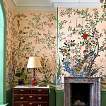 Обои ручная роспись Houghton Edo Blush варинант исполнения - 4 | Loft Concept в Самаре