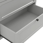 Комод с 3-мя ящиками серый Silva Grey Chest of Drawers варинант исполнения - 4 | Loft Concept в Самаре