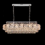 Люстра овальной формы хрустальная в неоклассическом стиле Majesty варинант исполнения - 4 | Loft Concept в Самаре