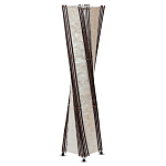 Торшер из перламутра на металлическом каркасе Indonesian Wave варинант исполнения - 1 | Loft Concept в Самаре