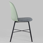Стул из прочного пластика на металлическом основании Anora Green  варинант исполнения - 3 | Loft Concept в Самаре