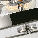 Потолочный светильник с цилиндрическим плафоном из прозрачного пузырькового стекла Feiss варинант исполнения - 2 | Loft Concept в Самаре