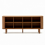 Буфет с 2-мя раздвижными дверцами из ясеневого шпона Toinette варинант исполнения - 2 | Loft Concept в Самаре