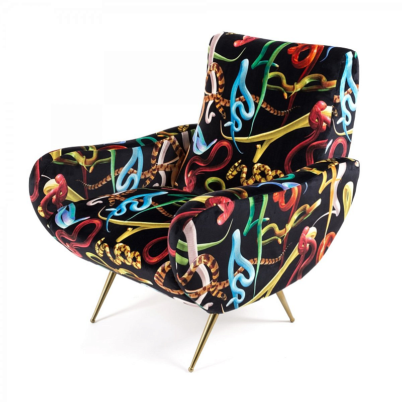 Кресло Seletti Armchair Snakes Design: Toiletpaper Мульти Кресло Seletti Armchair Snakes Design: Toiletpaper Мульти в Самаре | Loft Concept