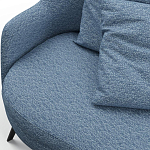 Мебельная ткань Шенилл голубой цвет 138 см T4-26 варинант исполнения - 8 | Loft Concept в Самаре