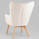 Белое кресло на ножках из массива CORDELIA варинант исполнения - 5 | Loft Concept в Самаре