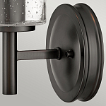 Бра с плафоном в форме цилиндра из прозрачного стекла с пузырьками Hinkley варинант исполнения - 10 | Loft Concept в Самаре