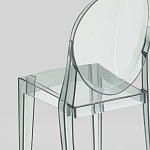 Прозрачный стул с серым оттенком LOUIS GHOST CHAIR варинант исполнения - 6 | Loft Concept в Самаре