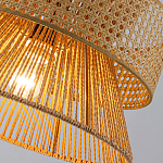 Подвесной светильник с абажуром из натуральных материалов Light Inside the Cell варинант исполнения - 6 | Loft Concept в Самаре