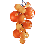 Люстра виноградная гроздь Grape Balls Янтарный цвет варинант исполнения - 2 | Loft Concept в Самаре
