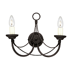 Бра черного цвета с лампой в форме свечи Elstead Lighting варинант исполнения - 4 | Loft Concept в Самаре